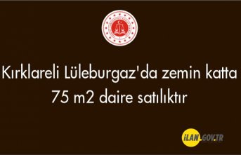 Kırklareli Lüleburgaz'da zemin katta 75 m² daire icradan satılıktır