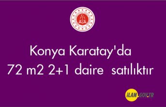 Konya Karatay'da 72 m² 2+1 daire  satılıktır