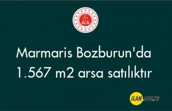 Marmaris Bozburun'da 1.567 m2 arsa satılıktır