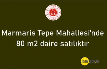 Marmaris Tepe Mahallesi'nde 80 m2 daire satılıktır