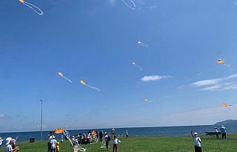 Ordu'ya gelen mevsimlik tarım işçilerinin çocukları uçurtma şenliğinde buluştu