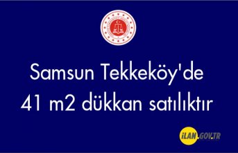 Samsun Tekkeköy'de 41 m2 dükkan icradan satılıktır