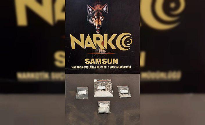 Samsun'da yakalanan uyuşturucu şüphelisi tutuklandı