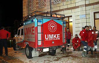 Sel felaketinin yaşandığı Bozkurt ilçesinde caminin içine sahra hastanesi kuruldu