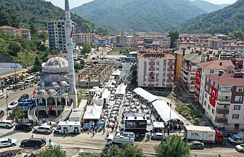 Sel felaketinin yaşandığı Bozkurt'ta hayatını kaybedenler için mevlit okutuldu