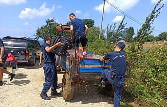 Sinop'ta selin ardından arama kurtarma faaliyetleri devam ediyor