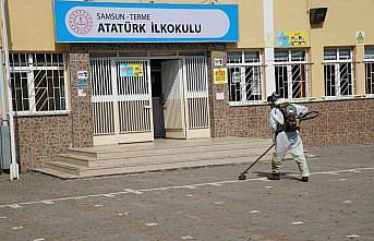 Terme Belediyesinden okullara yüz yüze eğitim hazırlığı desteği