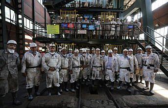 Zonguldak Valisi Tutulmaz, maden ocağında incelemelerde bulundu