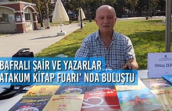 Bafralı Şair ve Yazarlar Atakum Kitap Fuarı'nda Buluştu