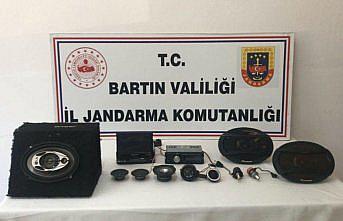 Bartın'da çalınan malzemeler internette satışa çıkarılınca bulundu