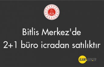Bitlis Merkez'de 2+1 büro icradan satılıktır