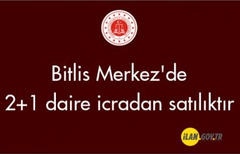 Bitlis Merkez'de 2+1 daire icradan satılıktır