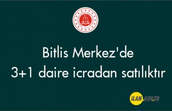 Bitlis Merkez'de 3+1 daire icradan satılıktır