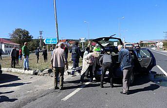 Bolu Dağı'nda meydana gelen kaza ulaşımı aksattı