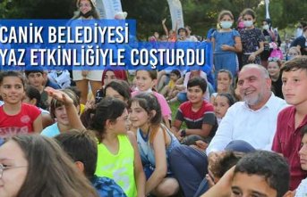 Canik Belediyesi Yaz Etkinliğiyle Coşturdu