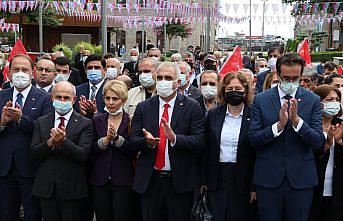 CHP'nin 98. kuruluş yıl dönümü dolayısıyla Trabzon'da tören düzenlendi