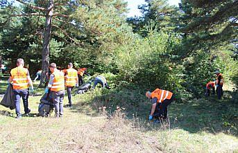 Erbaa'da çöp toplama etkinliği düzenlendi