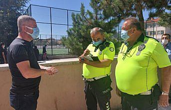 Gümüşhacıköy'de okul servisleri denetlendi