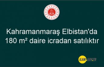 Kahramanmaraş Elbistan'da 180 m² daire icradan satılıktır