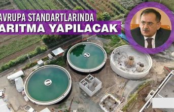 Örnek Olacak Çarşamba İleri Biyolojik Arıtma Tesisinin Yüzde 35'i Bitti