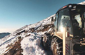 Rize'de kapanan yayla yolu ulaşıma açıldı
