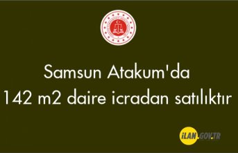 Samsun Atakum'da 142 m2 daire icradan satılıktır