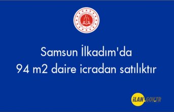 Samsun İlkadım'da 94 m2 daire icradan satılıktır
