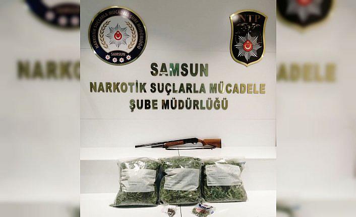 Samsun'da uyuşturucu operasyonunda 1 kişi gözaltına alındı