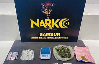 Samsun'da yakalanan uyuşturucu şüphelisi tutuklandı