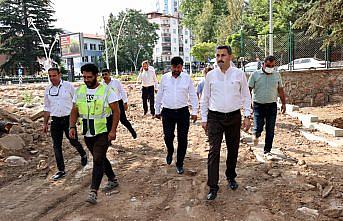 Tokat Belediyesi altyapı çalışmalarına devam ediyor