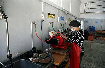 Tokat'ın 600 yıllık el yazması doğal taşları süsleyecek