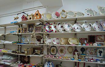 Tokat'ta hanımelleri satış marketi kadınların geçim kaynağı oldu