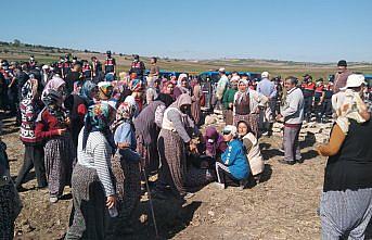 Vezirköprü'de vatandaşlardan arazi toplulaştırma çalışmalarına tepki