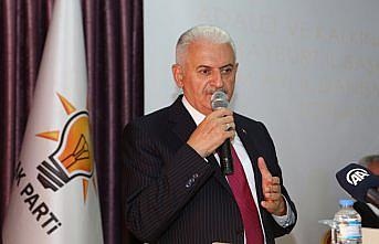 AK Parti Genel Başkanvekili Yıldırım, Bayburt'ta partililere hitap etti: