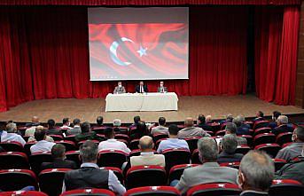 Amasya Valisi Masatlı muhtarlarla toplantı yaptı