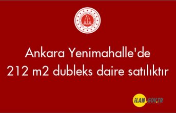 Ankara Yenimahalle'de 212 m² dubleks daire icradan satılıktır