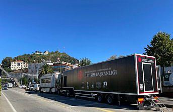 Cumhurbaşkanlığı İletişim Başkanlığı Dijital Tırı Giresun'da