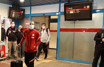 Galatasaray kafilesi Rize'ye geldi