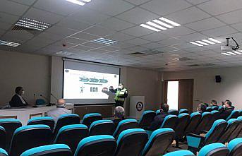 Samsun'da okul ve personel servisi sürücülerine eğitim verildi