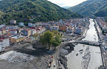 Sel felaketinin vurduğu Bozkurt hızla ayağa kaldırılıyor
