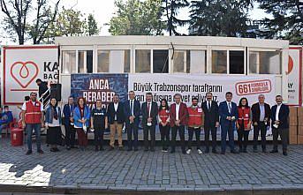 Trabzonspor ile Türk Kızılaydan kan bağışı kampanyası