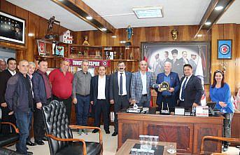 Arnavutluk İşçi Sendikaları Konfederasyonu Genel Başkanı Kajala'dan GMİS'e ziyaret