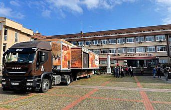 Çanakkale Muharebeleri Mobil Müzesi Sinop'ta ziyarete açıldı