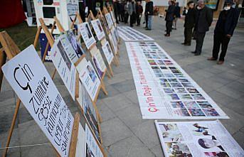 Çorum'da Çin'in Uygur Türklerine yönelik politikası protesto edildi