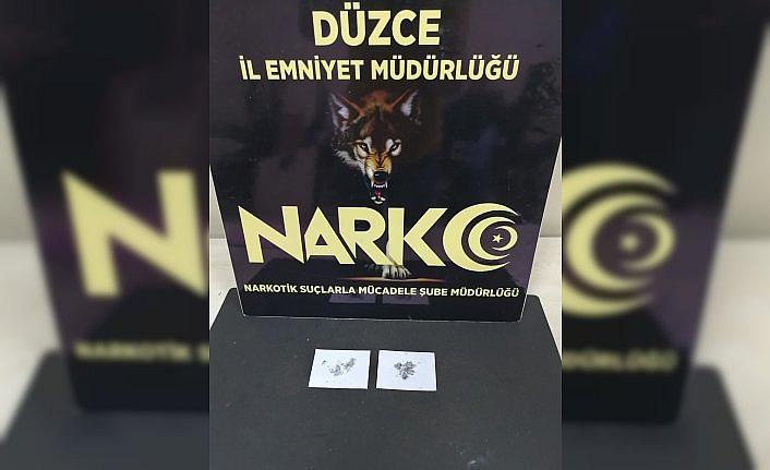 Düzce'de yol denetimi ve uyuşturucu operasyonlarında 9 şüpheli yakalandı