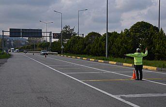 Giresun'da uzun yol sürücüleri 