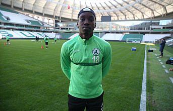 Giresunsporlu Diabate'den taraftarlara ligde kalma sözü: