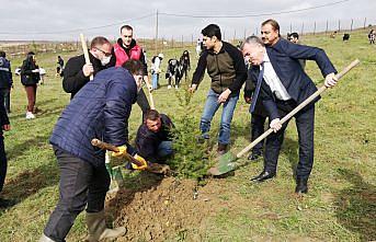 Havza'da Milli Ağaçlandırma Günü dolayısıyla fidan dikimi yapıldı
