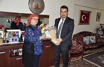 Meslektaşlarından şehit Aybüke öğretmenin ailesine ziyaret