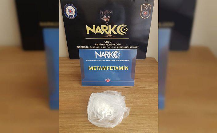 Ordu'da uyuşturucu operasyonunda 1 şüpheli tutuklandı